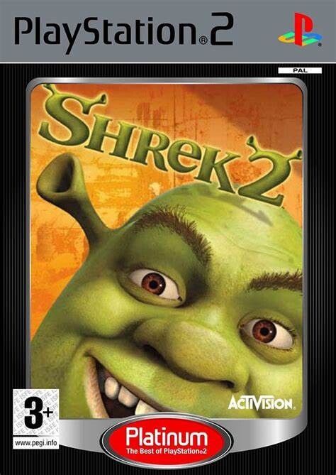 SHREK 2 PLATINUM - PS2 - USADO