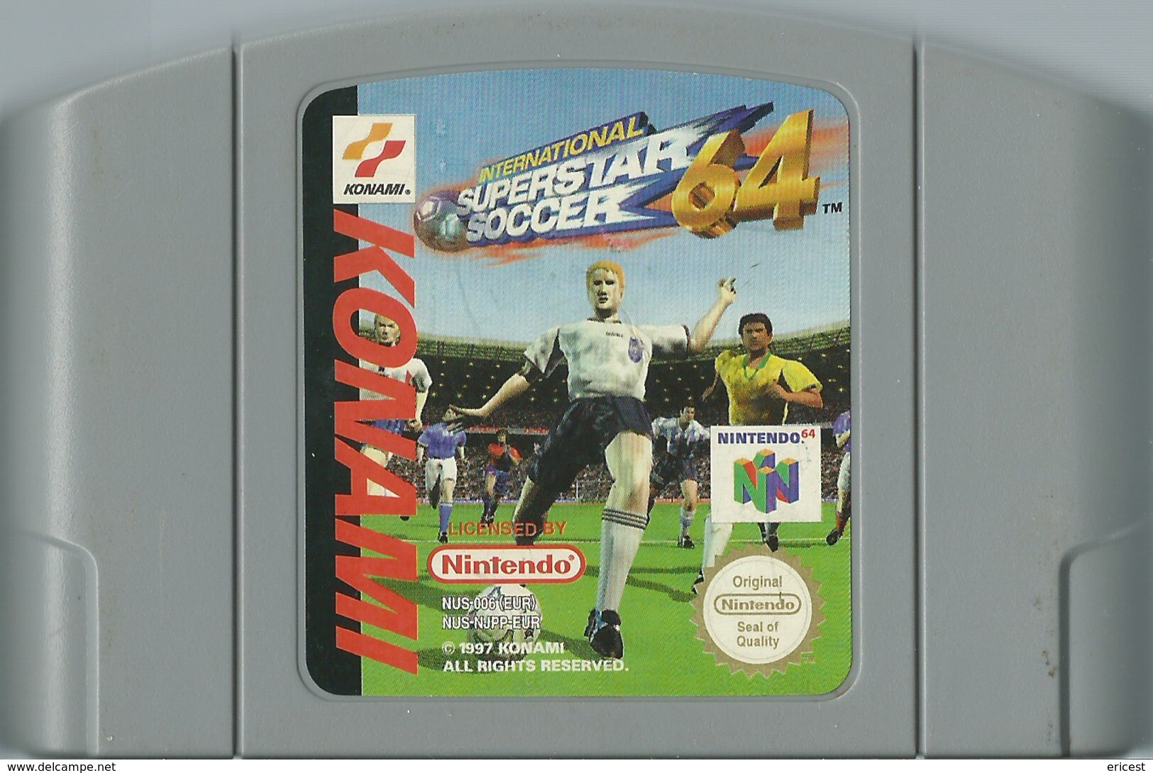 INTERNATIONAL SUPERSTAR SOCCER 64 - NINTENDO 64 - USADO
