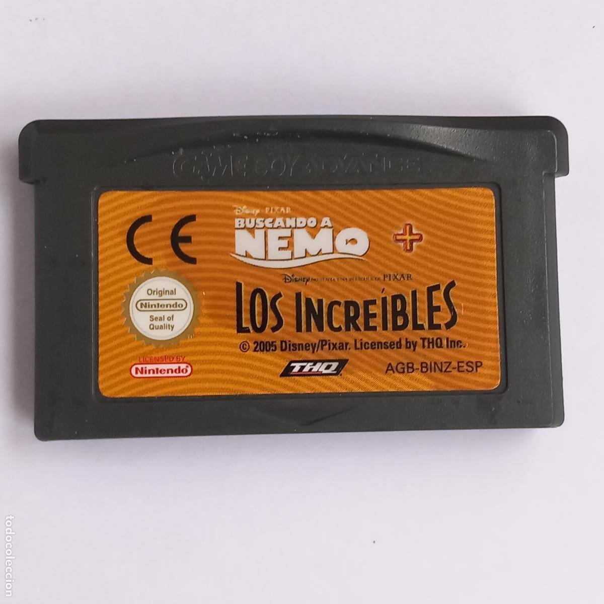 LOS INCREIBLES + BUSCANDO A NEMO GAMEBOY ADVANCE - USADO