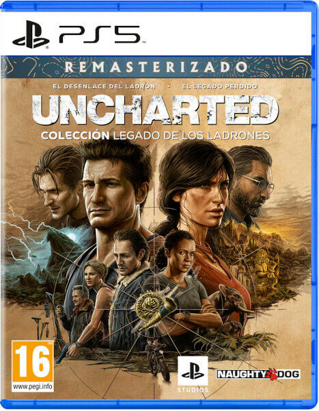 UNCHARTED COLECCION LEGADO DE LOS LADRONES REMASTERIZADO - PS5