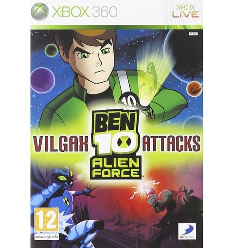 BEN 10 ALIEN FORCE - XBOX 360 - USADO 
