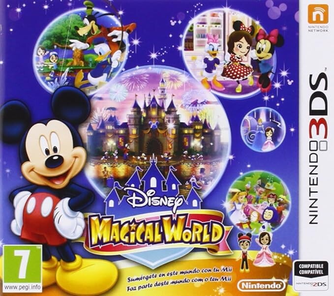 DISNEY MAGICAL WORLD  - 3DS -  USADO