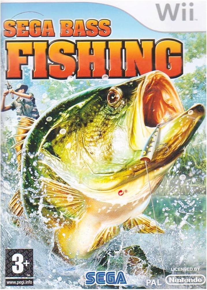 SEGA BASS FISHING - WII - USADO
