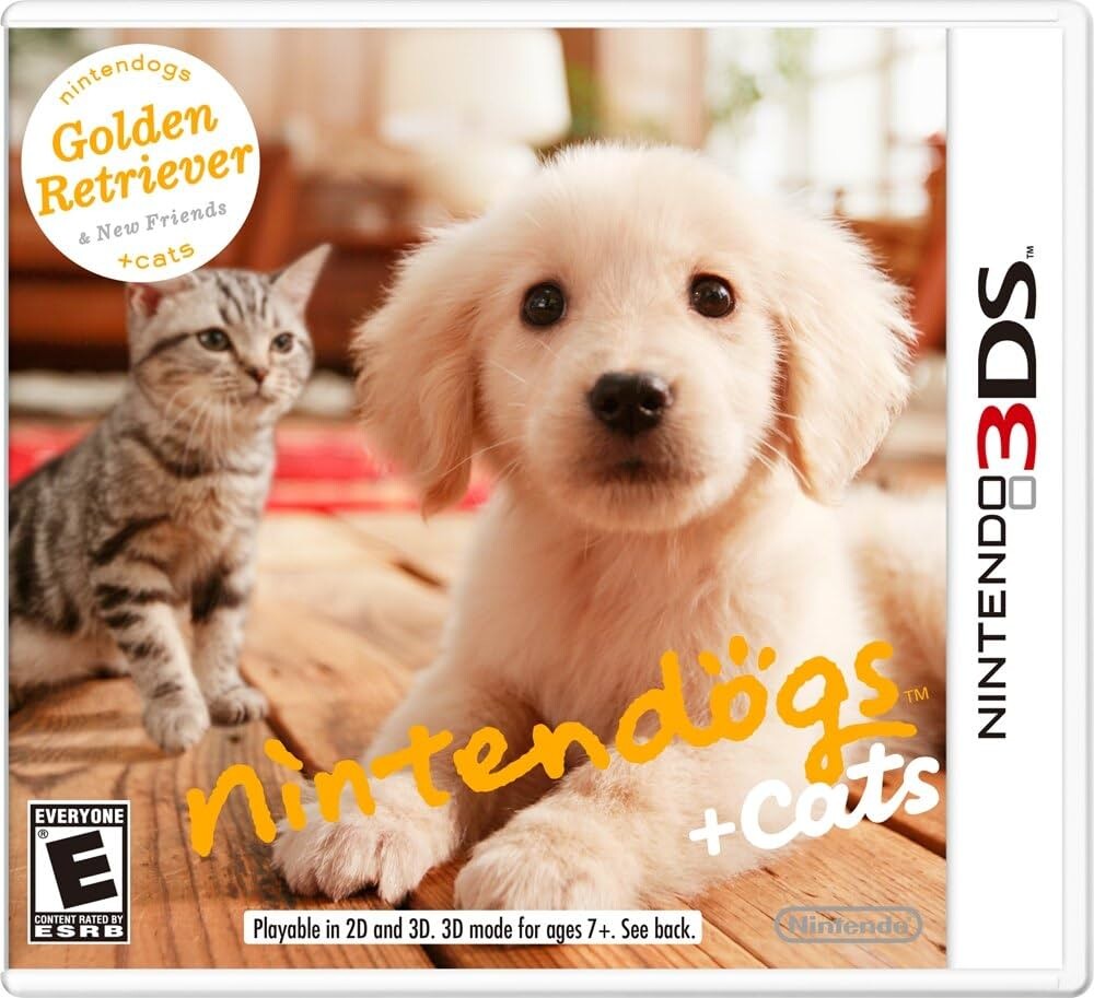 NINTENDO DOGS + CATS - 3DS - USADO 