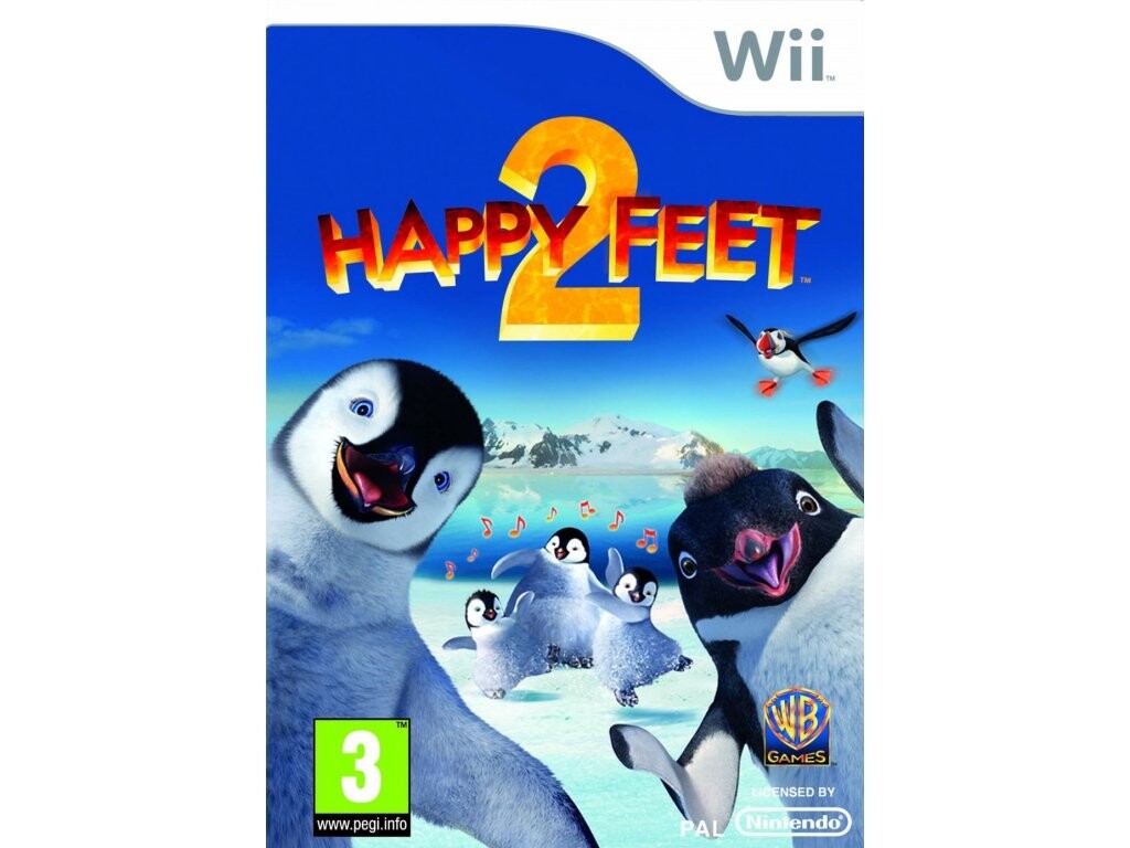 HAPPY FEET 2 - WII - USADO