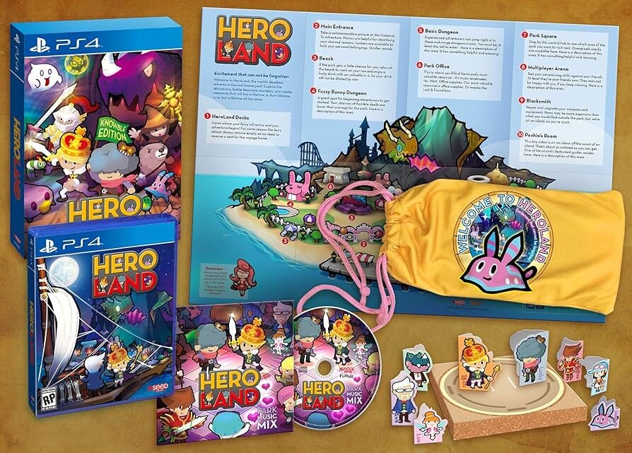 HERO LAND KNOWBLE EDITION NTSC AMERICA - PS4 - NUEVO
