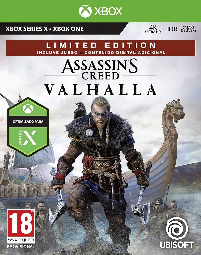 ASSASSIN'S CREED VALHALLA LIMITED EDITION - XBOX ONE/SERIES X - USADO