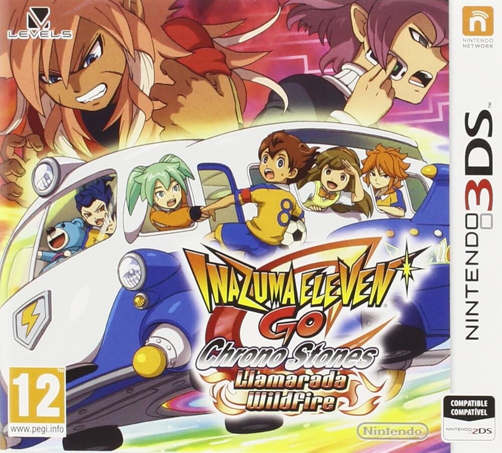 INAZUMA ELEVEN GO CHRONO STONES: LLAMARADA - 3DS - USADO
