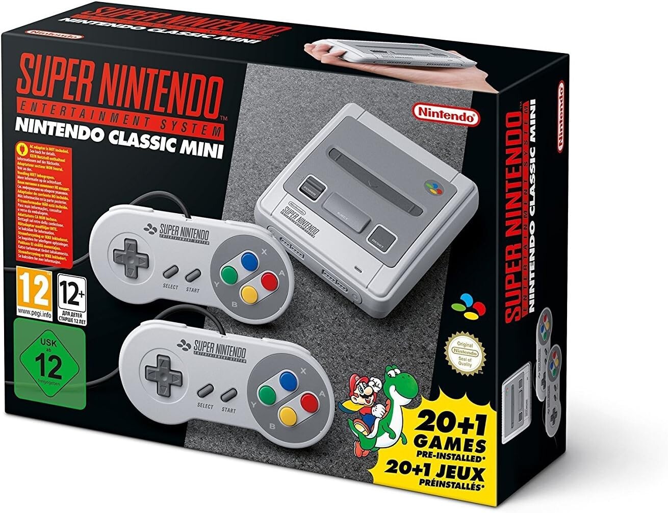 SUPER NINTENDO ENTERTAIMENT SYSTEM CLASSIC MINI - USADA