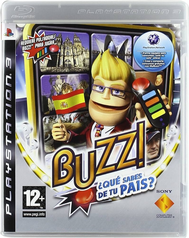 BUZZ! QUE SABES DE TU PAIS? - PS3 - USADO