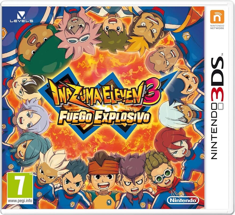 INAZUMA ELEVEN 3 FUEGO EXPLOSIVO - 3DS - USADO