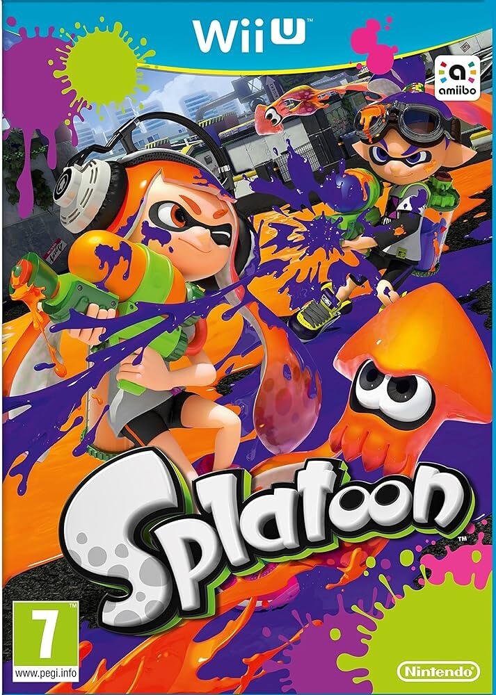 SPLATOON - WII U - USADO