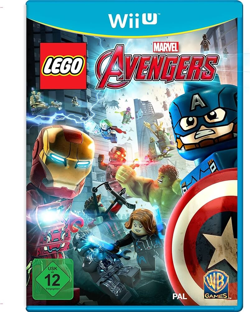 LEGO MARVEL VENGADORES - WII U - USADO 