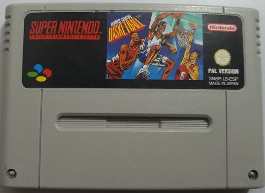 WORLD LEAGUE BASKETBALL - SNES - USADO 