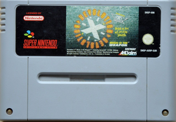 REVOLUTION X - SUPER NINTENDO SNES - USADO 
