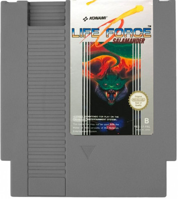 LIFE FORCE SALAMANDER - NES - USADO