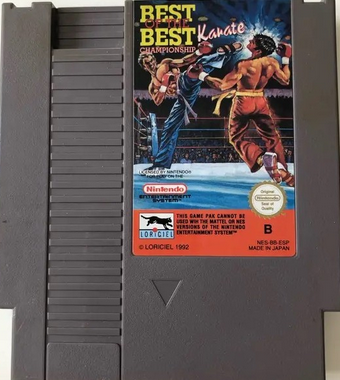 BEST OF THE BEST CHAMPIONSHIP KARATE - NES  - USADO