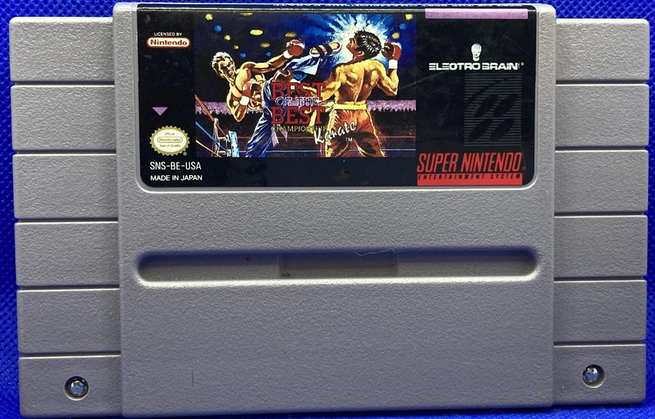 BEST OF THE BEST CHAMPIONSHIP - SUPER NINTENDO SNES  - USADO