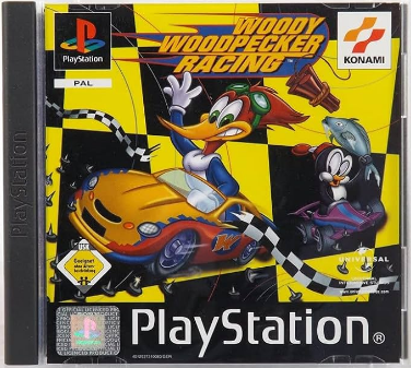 WOODY WOODPECKER RACING - PS1/PSX - USADO 
