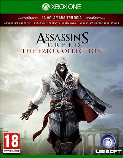 ASSASSIN'S CREED THE EZIO COLLECTION LA ALAMADA TRILOGIA - XBOX ONE - USADO 