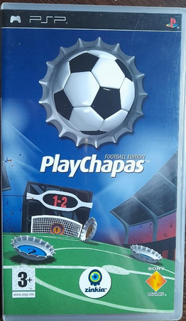 PLAY CHAPAS FOOTBLL EDITION - PSP - USADO 