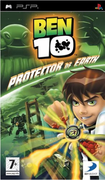 BEN 10 PROTECTOR OF EARTH - PSP - USADO 