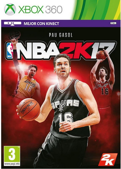 NBA 2K17 PAU GASOL  - XBOX 360