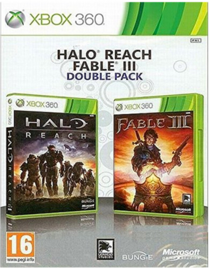 HALO REACH FABLE 3 PACK DOBLE - XBOX 360