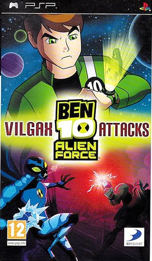 BEN 10 ALIEN FORCE: VILGAX ATTACKS - PSP - USADO