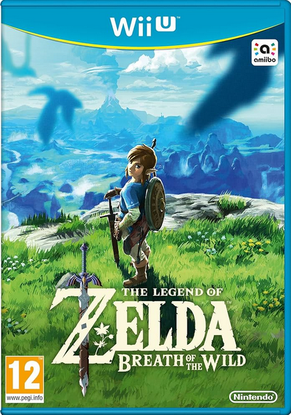 THE LEGEND OF ZELDA BREATH OF THE WILD - WII U - USADO