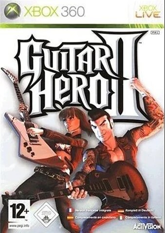 GUITAR HERO II - XBOX 360 - USADO