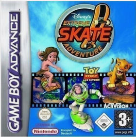 EXTREME SKATE ADVENTURE - GAME BOY ADVANCE 