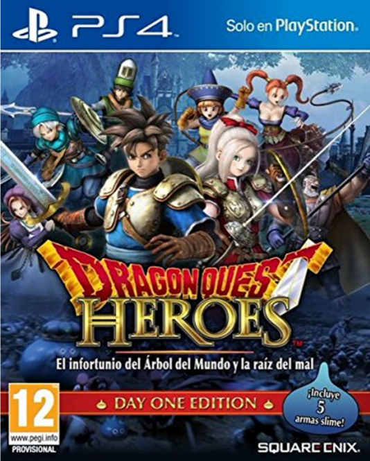 DRAGON QUEST HEROES DAY ONE EDITION - PS4 - USADO