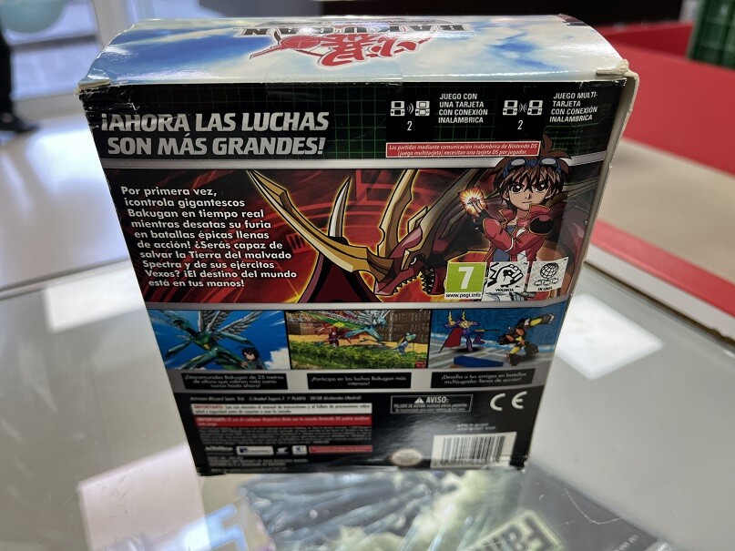 BAKUGAN DEFENSORES: TIERRA - NINTENDO DS -NUEVO