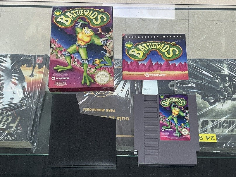 BATTLETOADS - NES - USADO 031719199112