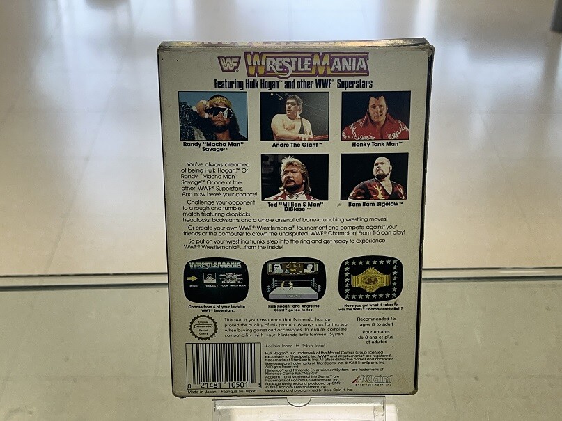 WESTLEMANIA - NES - USADO