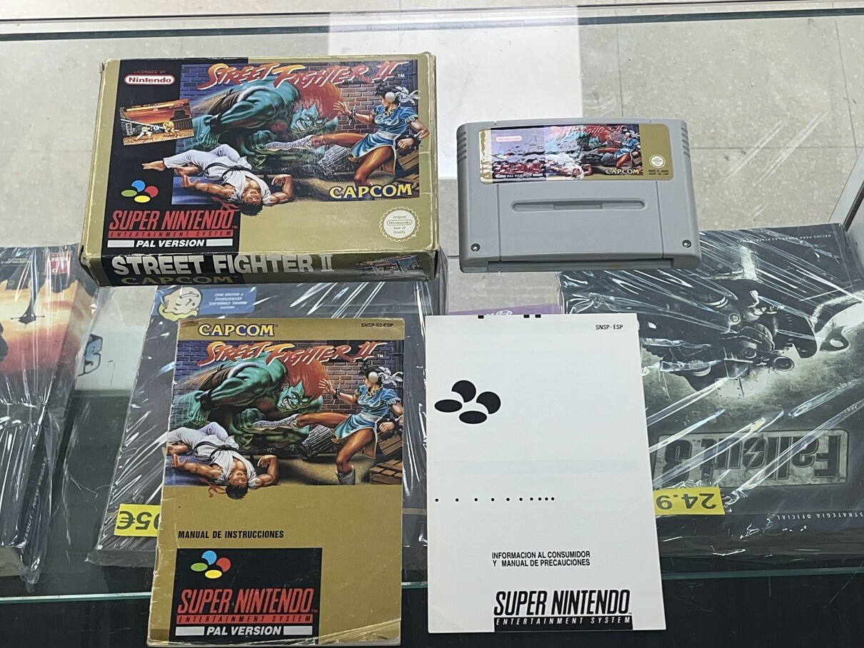 STREET FIGHTER II PAL SUPER NINTENDO - SNES - USADO