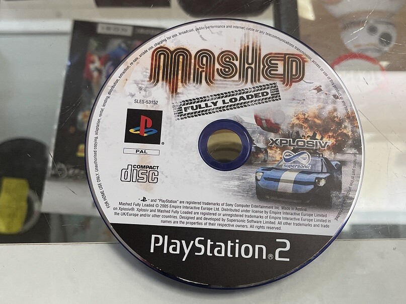 MASHEP FULLY LOADED - PS2 - SOLO DISCO