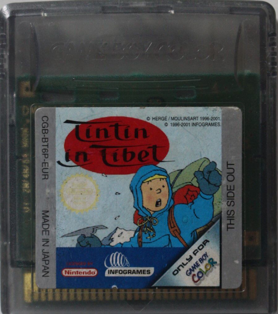 TINTIN IN THE TIBET - GAMEBOY COLOR - USADO
