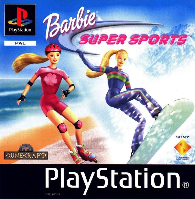 BARBIE SUPER SPORTS - PS1/PSX - USADO 