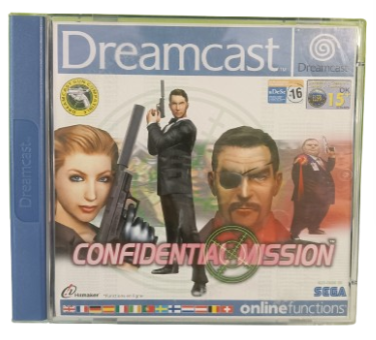 CONFIDENTIAL MISSION - DREAMCAST- USADO