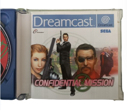 CONFIDENTIAL MISSION - DREAMCAST- USADO
