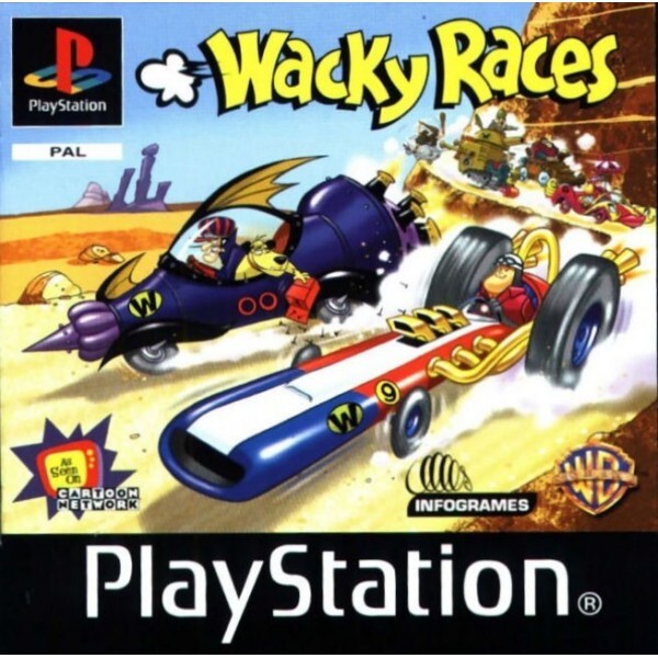 WACKY RACES  - PS1/PSX - USADO