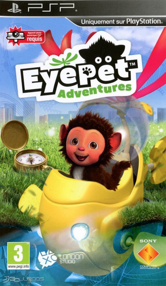 EYEPET EXPLORADORES - PSP - USADO