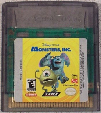 MONSTERS, INC. - GAMBEOY COLOR - USADO