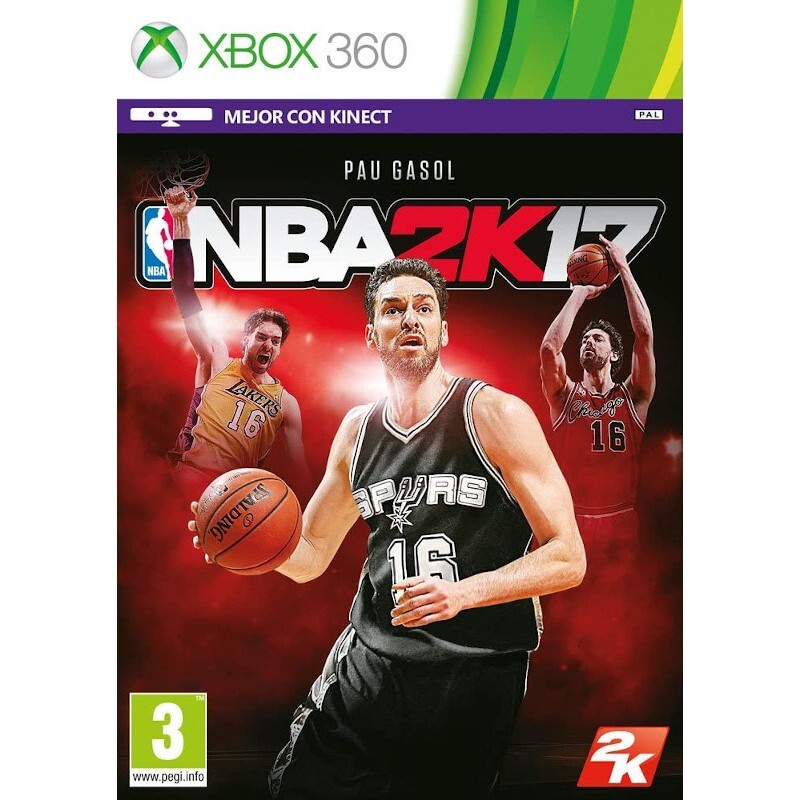 NBA 2K17 - XBOX 360 - USADO 