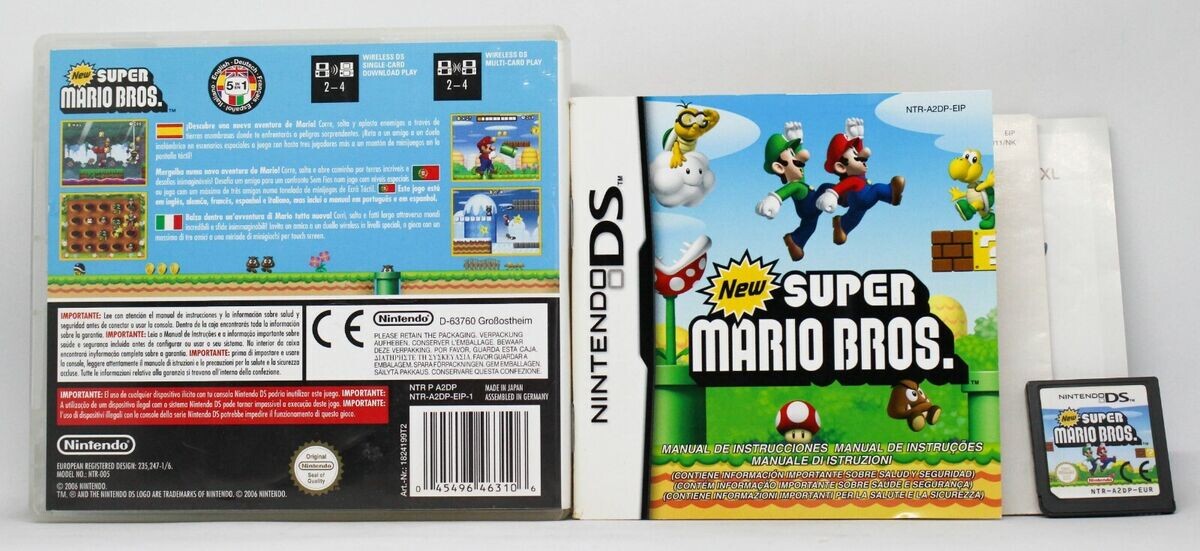 NEW SUPER MARIO BROS - NINTENDO - USADO