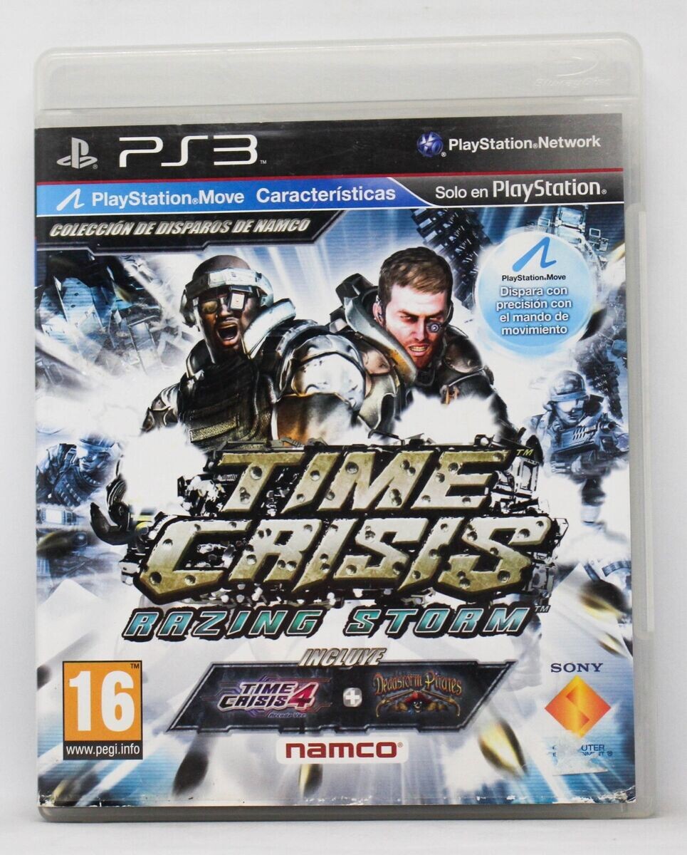 TIME CRISIS RAZING STORM - PS3 - USADO