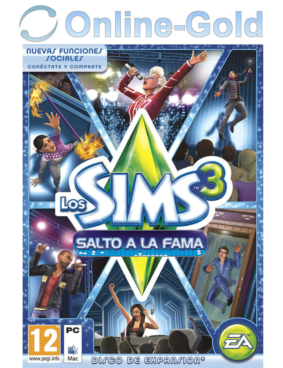LOS SIMS 3 SALTO A LA FAMA - PC 