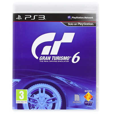 GRAN TURISMO 6 - PS3 - USADO